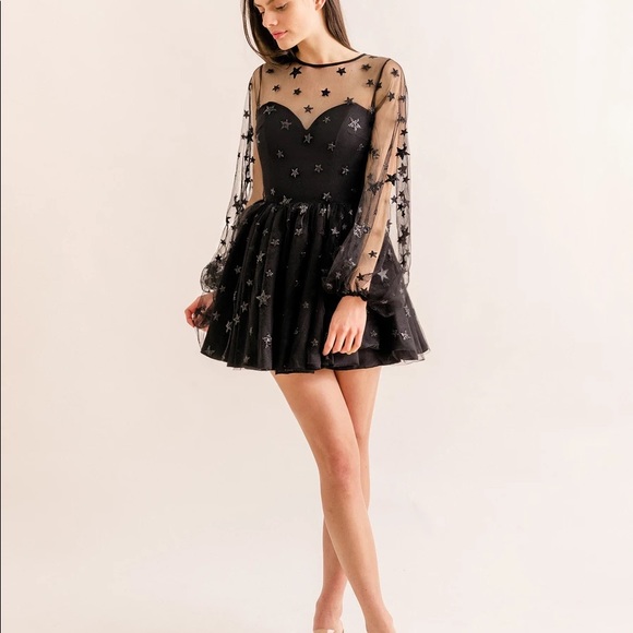 Lirika Matoshi Tetua Dress Black Large - Picture 2 of 3